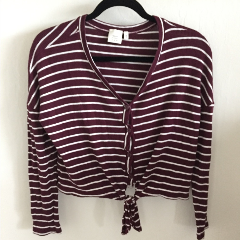 Crop top long sleeve